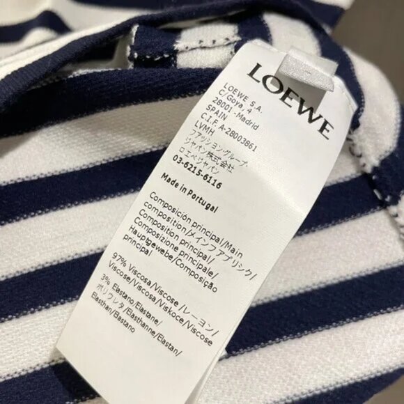 Loewe Striped Anagram Tank - Picture 8 of 8